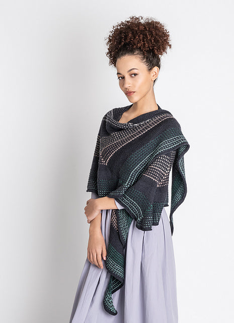 Tranquil Waters Shawl by Alyssa Rasmussen
