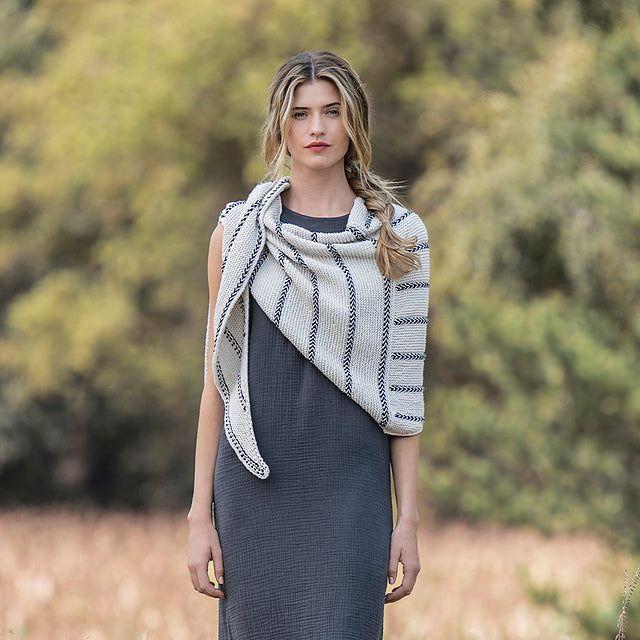 Vineyard Haven Shawl by Mary Pranica