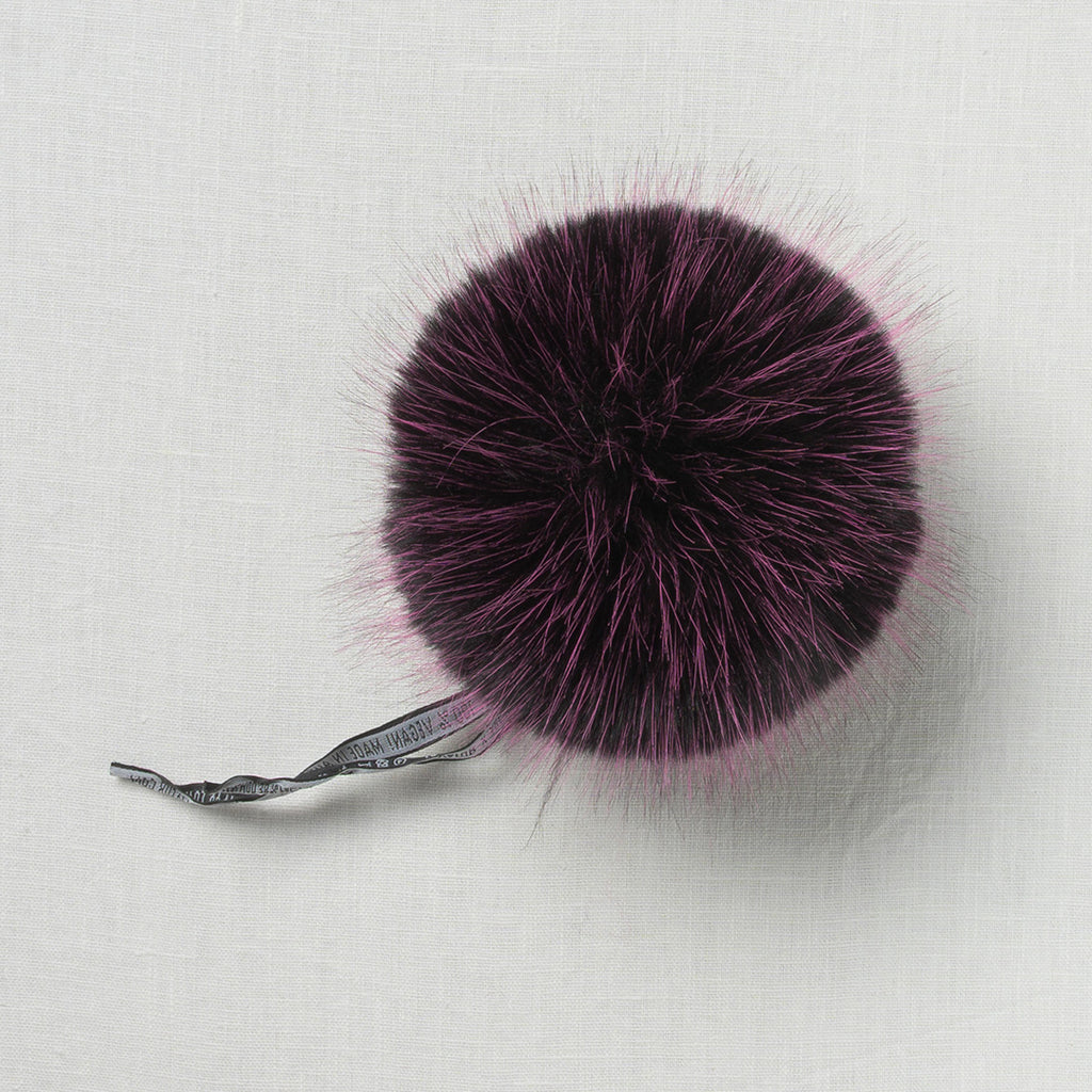 Lovafur Luxe Faux Fur Pom Pink Harlequin