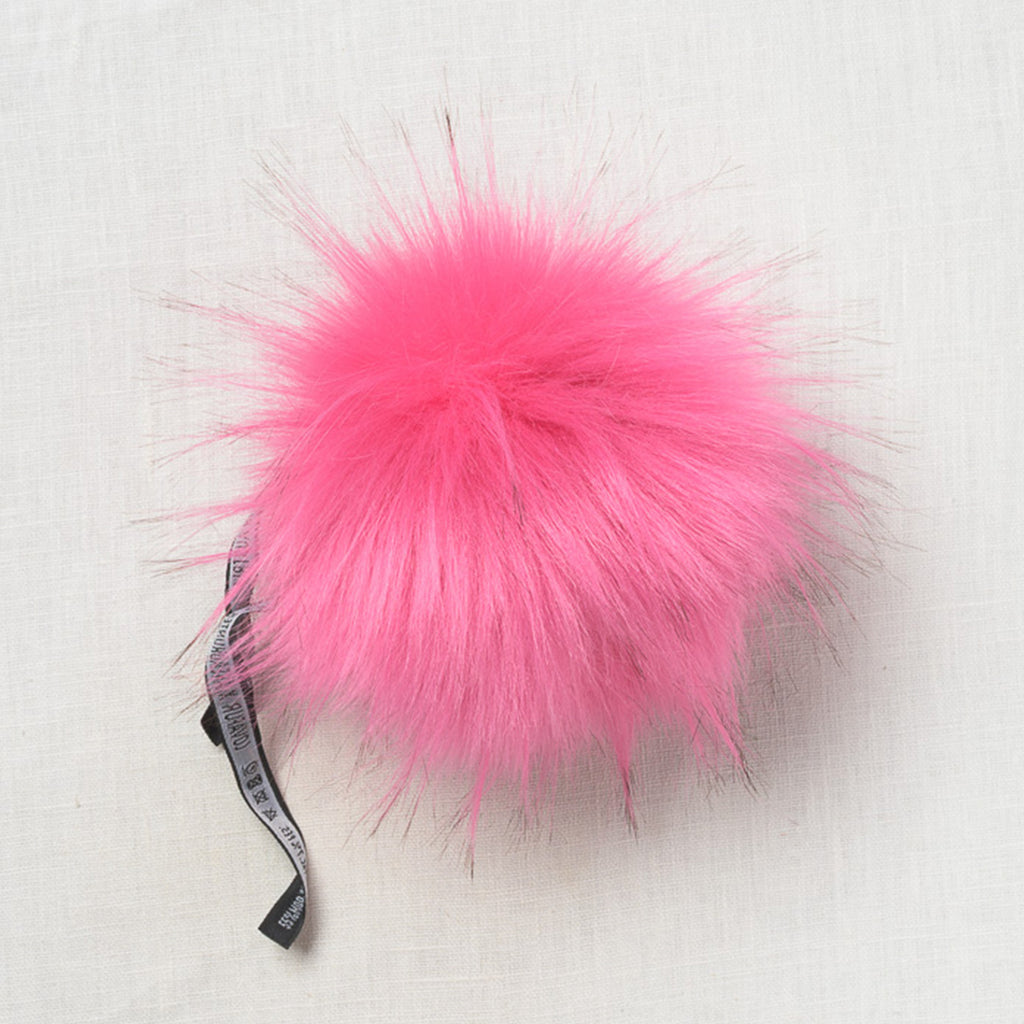 Lovafur Luxe Faux Fur Pom Pink Raccoon