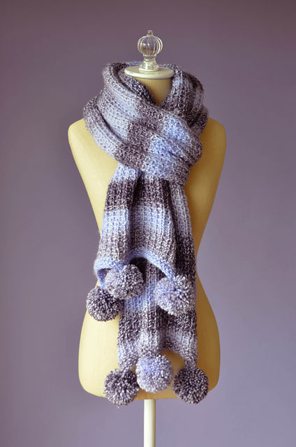 Pomtastic Hat and Scarf by Universal Yarn