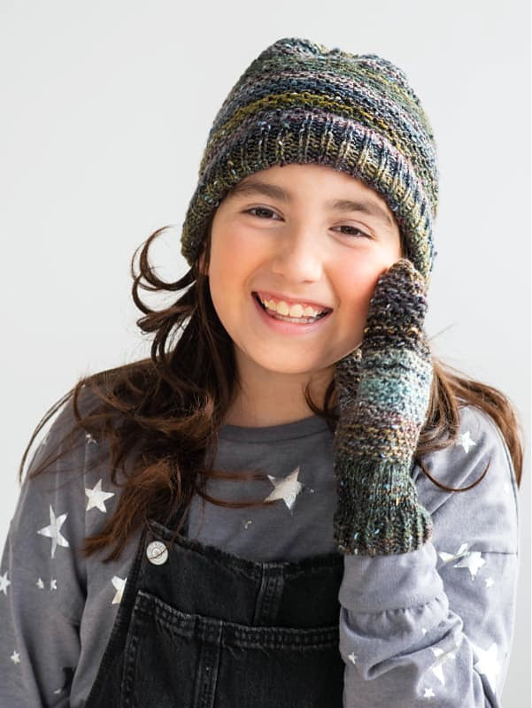 Poplar Hat and Mittens by Berroco Design Team