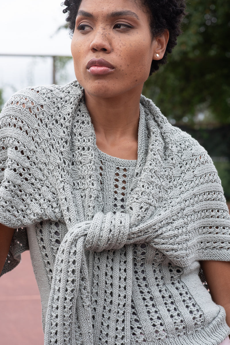 Filigree Tank and Cardigan by Alison Green