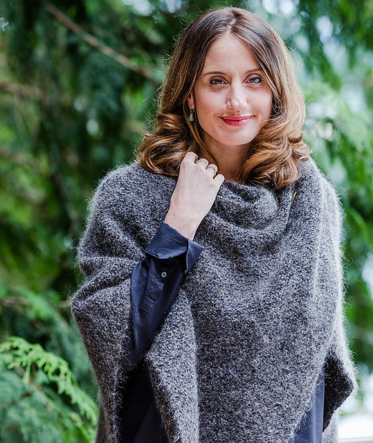 Quadrangle Wrap by Churchmouse Yarns and Teas
