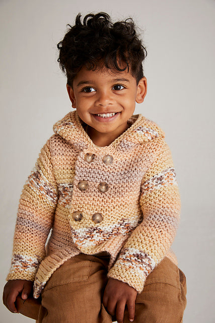 5566 Grow Your Own Duffle Coat by Sirdar