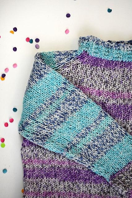 Easy Stripe Pullover by Amy Gunderson