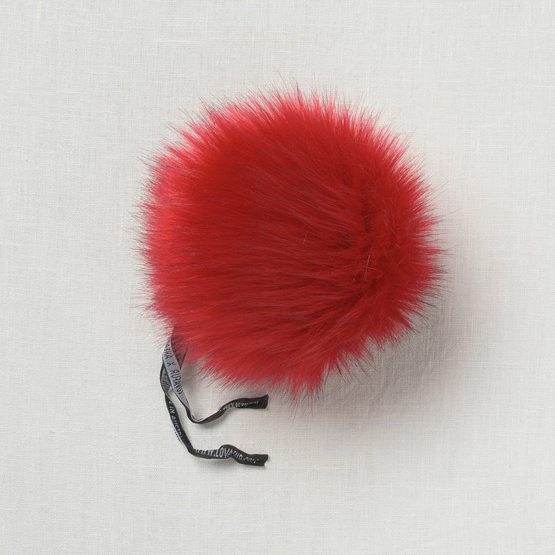 Lovafur Luxe Faux Fur Pom Scarlet Fox