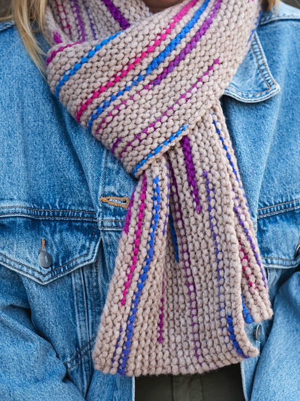 Sideline Scarf and Hat by Åsa Buchta