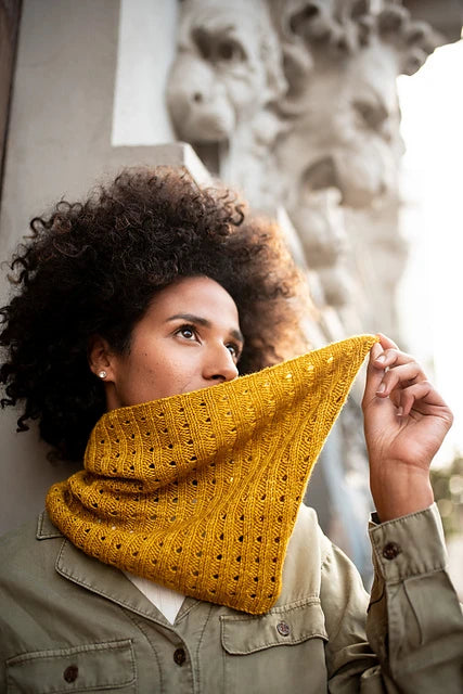 Malabrigo Ikigai Cowl by Breean Elyse Miller