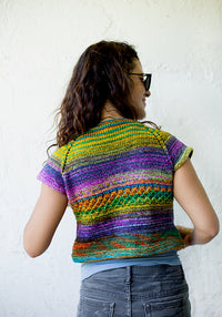 Rainbow Shrug by Urth Yarns