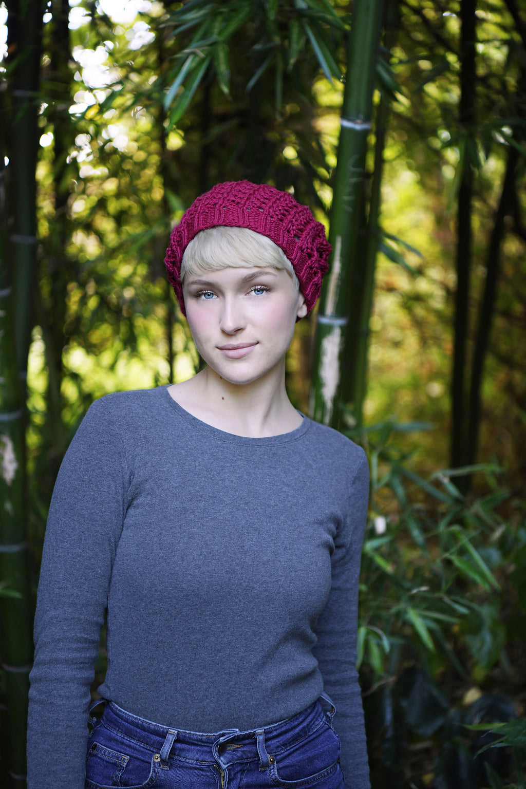 Ribbed Lacy Slouch by Shannon Dunbabin