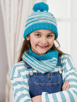 Hula Hoop Hat & Cowl by Jenny Watson