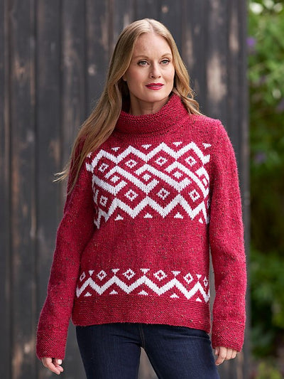 Felicity Women's Fair Isle Jumper by Jenny Watson
