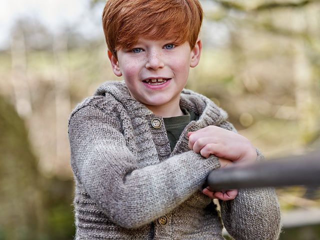 Sandsend Children's Hooded Jacket by Sarah Hatton