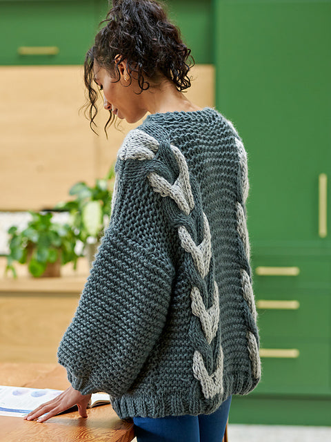 Bohdi Cable Cardigan by Chloe Elizabeth Birch