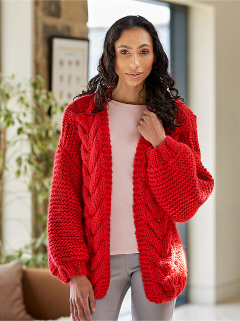 Bohdi Cable Cardigan by Chloe Elizabeth Birch