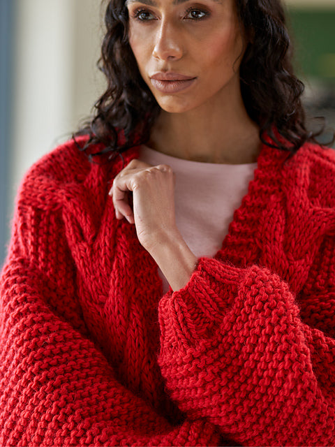 Bohdi Cable Cardigan by Chloe Elizabeth Birch