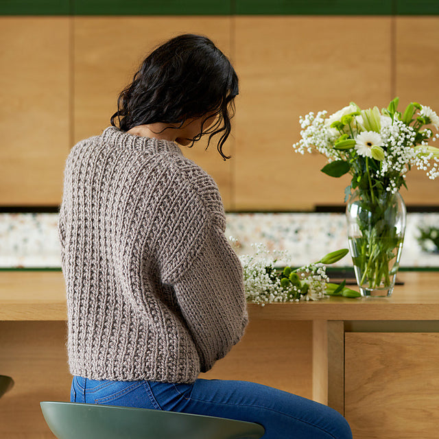 Shiloh Bubble Stitch Jumper & Cardigan by Chloe Elizabeth Birch