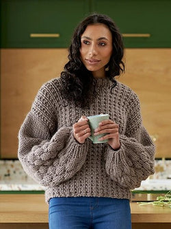Shiloh Bubble Stitch Jumper & Cardigan by Chloe Elizabeth Birch