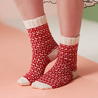Maze Hand Knit Sock by Winwick Mum