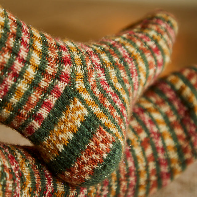Noelle Knitted Socks by Winwick Mum