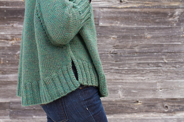 Bonny Raglan Poncho by Pamela Wynne