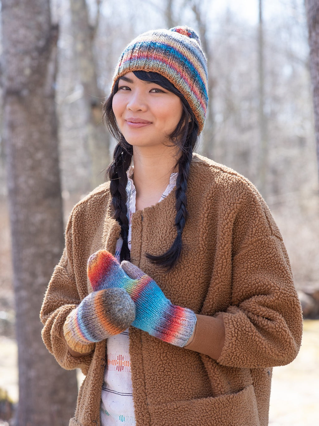Aleid Hat and Mittens by Berroco Design Team