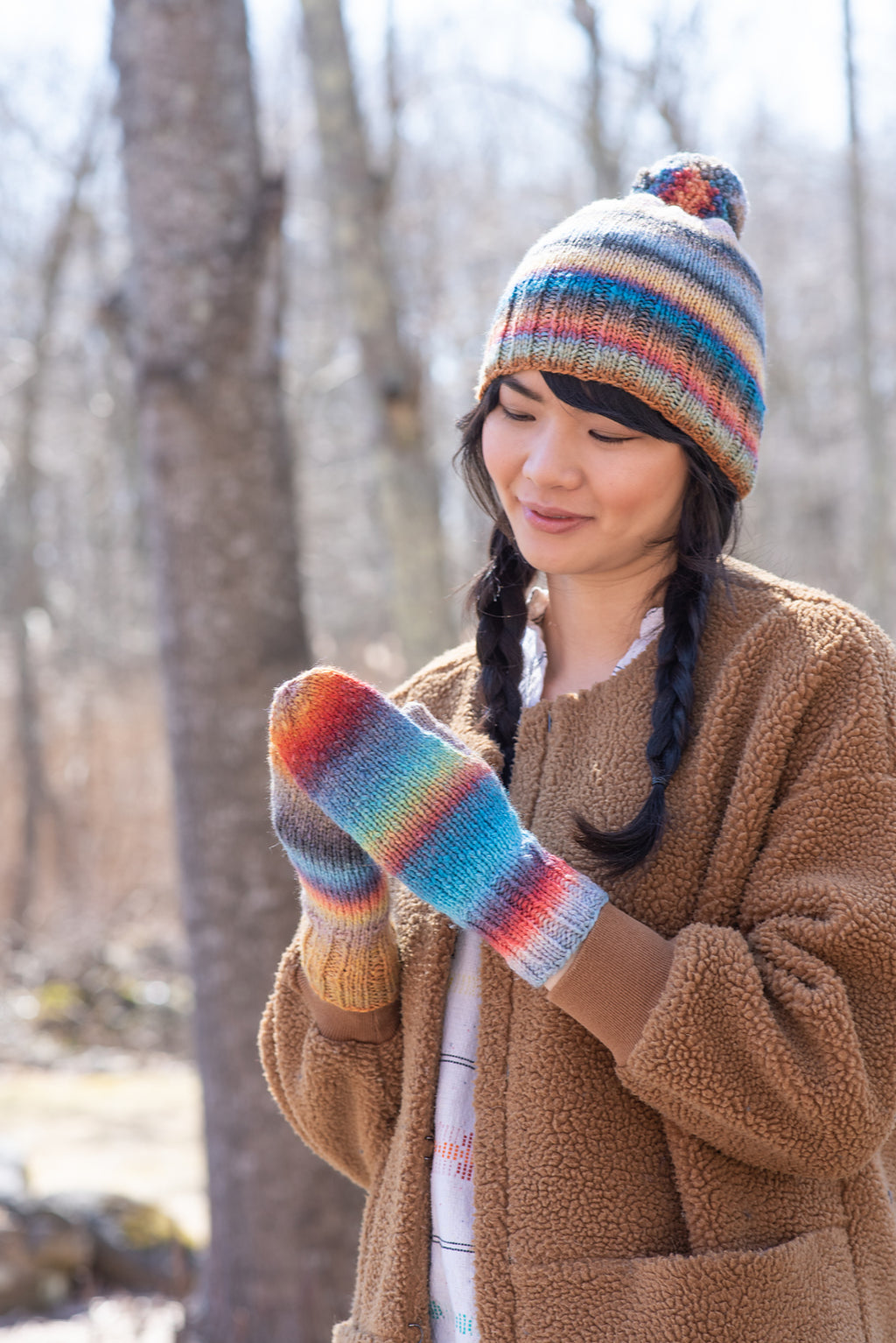 Aleid Hat and Mittens by Berroco Design Team