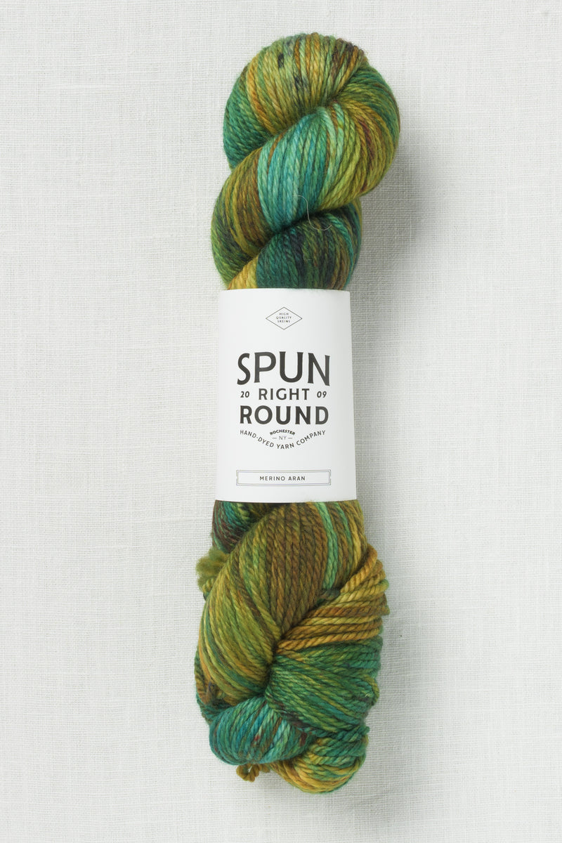 Spun Right Round Merino Aran Turtle