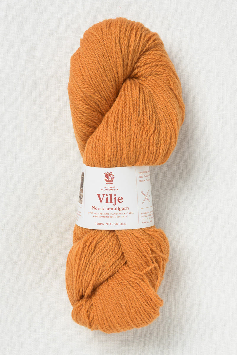 Hillesvåg Vilje 445 Light Rust Orange