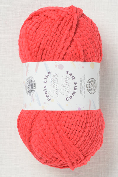 Lion Brand Feels Like Cuddles 113AS Grenadine