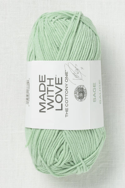 Lion Brand Made With Love The Cottony One 173A Sage
