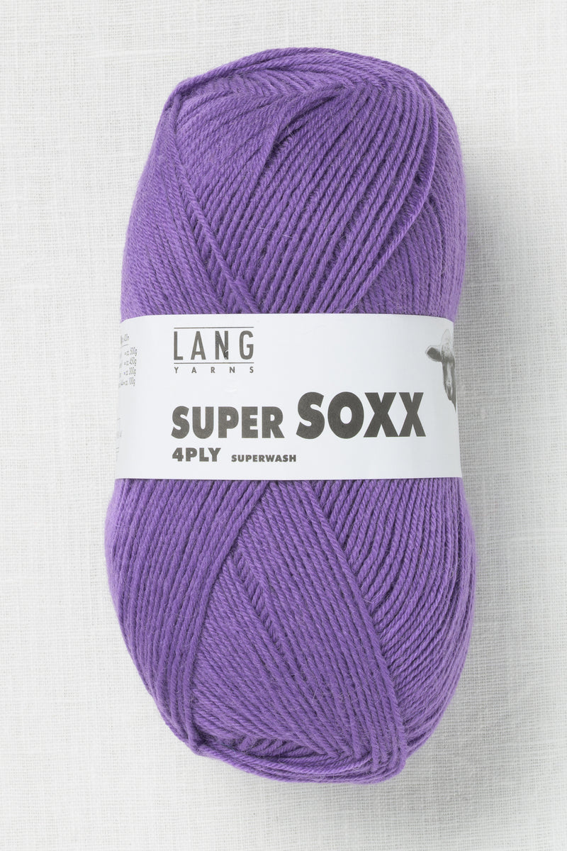 Lang Yarns Super Soxx 4Ply 146 Purple