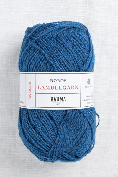 Rauma 2-Ply Lamullgarn 68 Dark Slate Blue