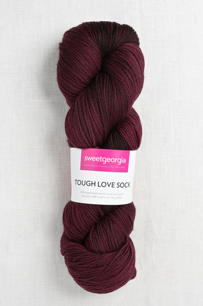 Sweet Georgia Superwash DK Black Plum