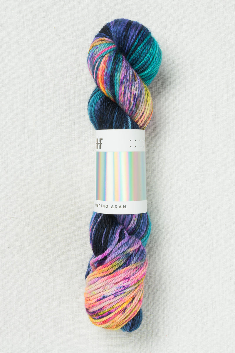 Hedgehog Fibres Merino Aran Midnight Lagoon (New)