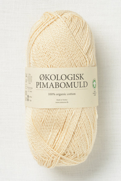 CaMaRose Økologisk Pimabomuld 3700 Råhvid (Off White)
