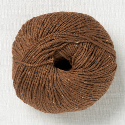 Erika Knight Gossypium Cotton Tweed 33 Walnut Brown