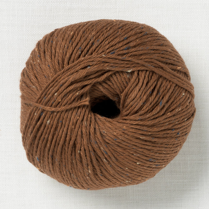 Erika Knight Gossypium Cotton Tweed 33 Walnut Brown