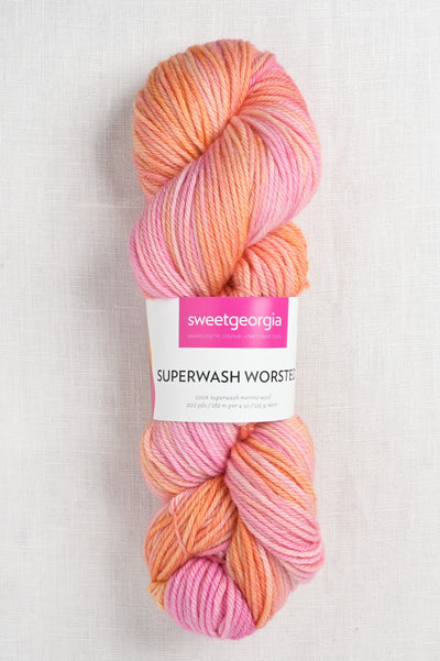 Sweet Georgia Superwash Worsted Rose Gold