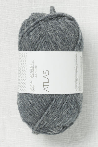 Sandnes Garn Atlas 1055 Dark Grey Heather