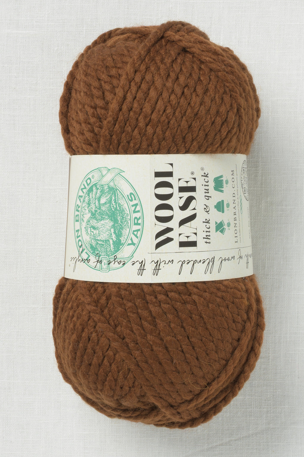 Lion Brand Wool Ease Thick & Quick 169K Gingerbread