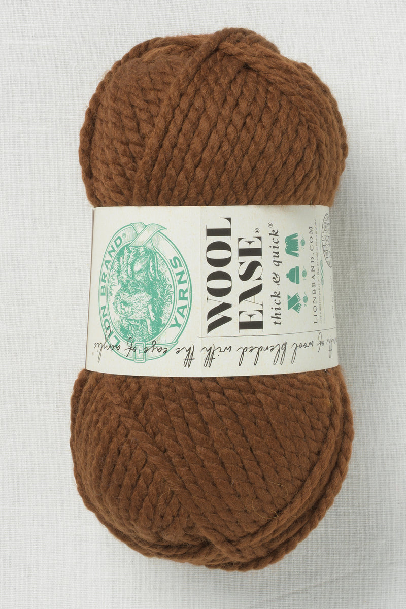 Lion Brand Wool Ease Thick & Quick 169K Gingerbread