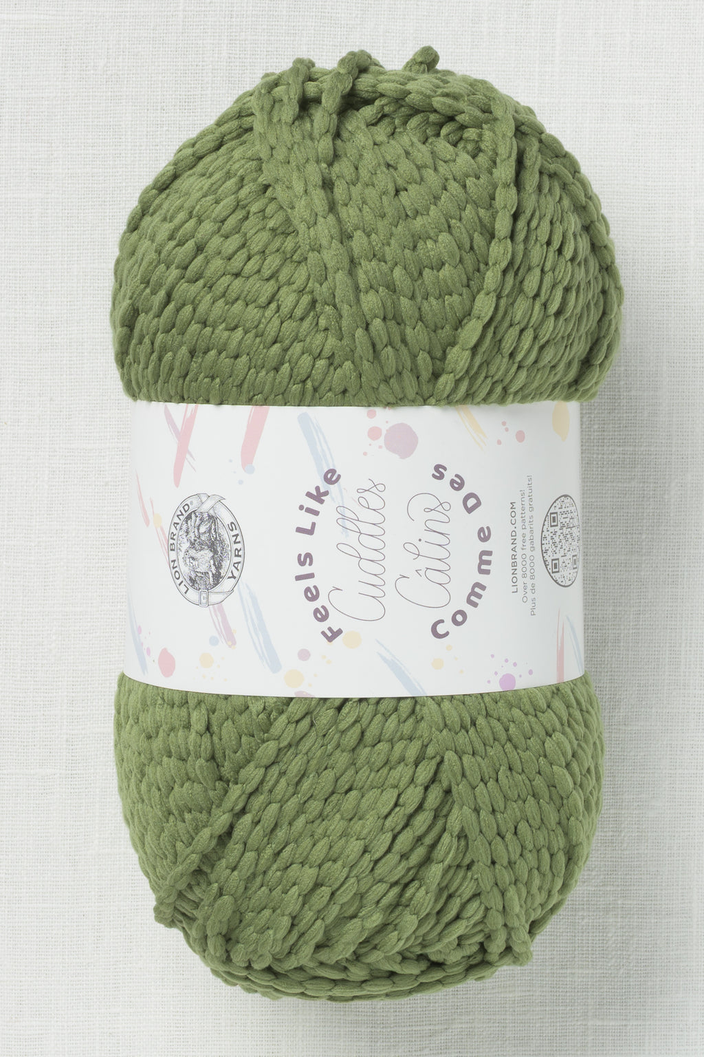 Lion Brand Feels Like Cuddles 172R Leek