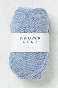 Rauma 2-Ply Lamullgarn 37 Blue Poodle
