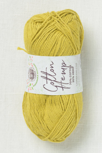 Lion Brand Cotton Hemp 157E Citron