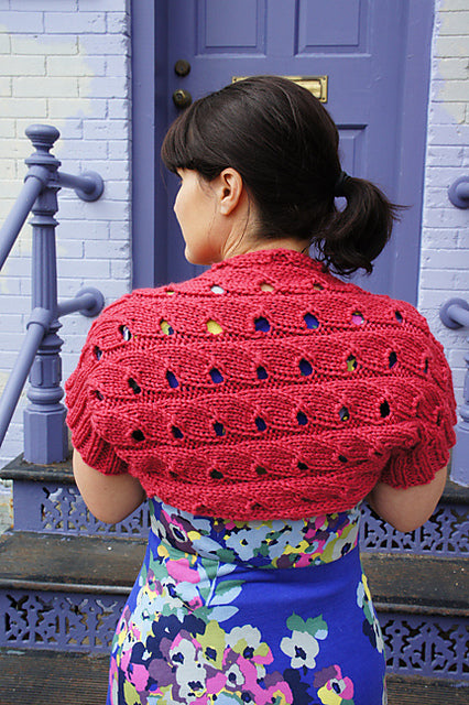Chickadee Shrug by Tanis Gray