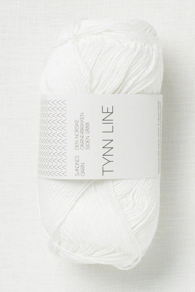 Sandnes Garn Tynn Line 1001 True White