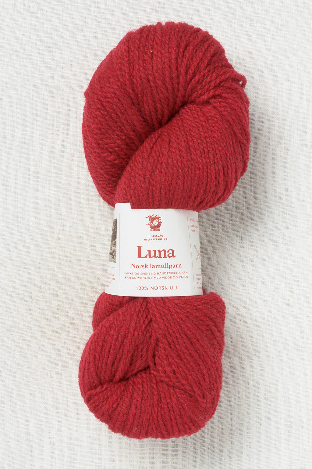 Hillesvåg Luna 454 Light Burgundy