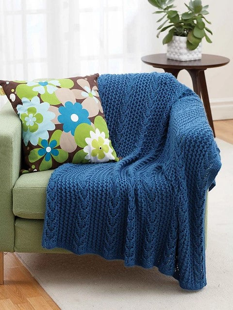 Lacy Throw by Bernat Design Studio